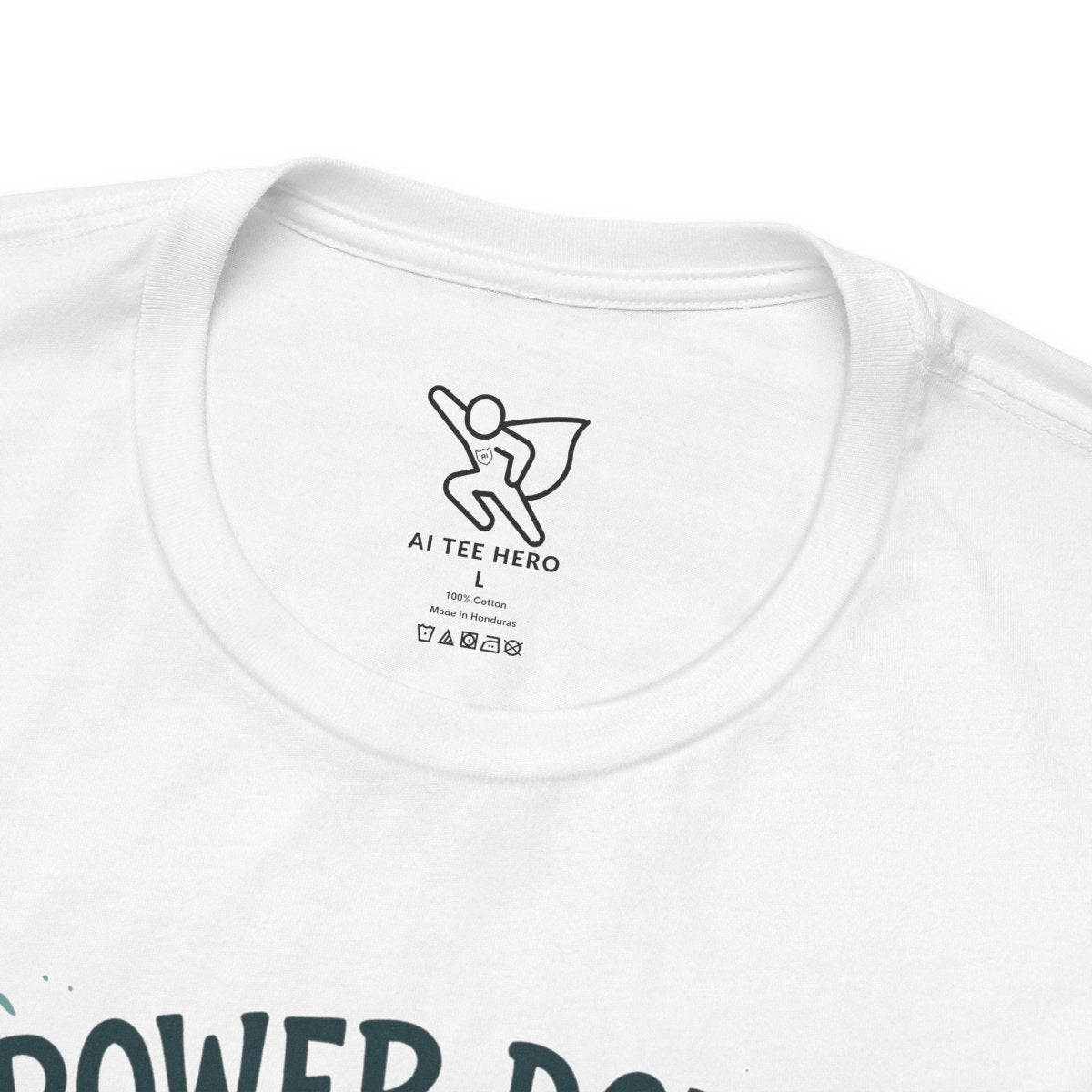 "Power Down, Find Peace" Relaxation - Themed Unisex Tee, Casual Wear, Self - Care Gift, Relaxation Shirt, Comfort Tee - MINDSet Collection - AI Tee Hero