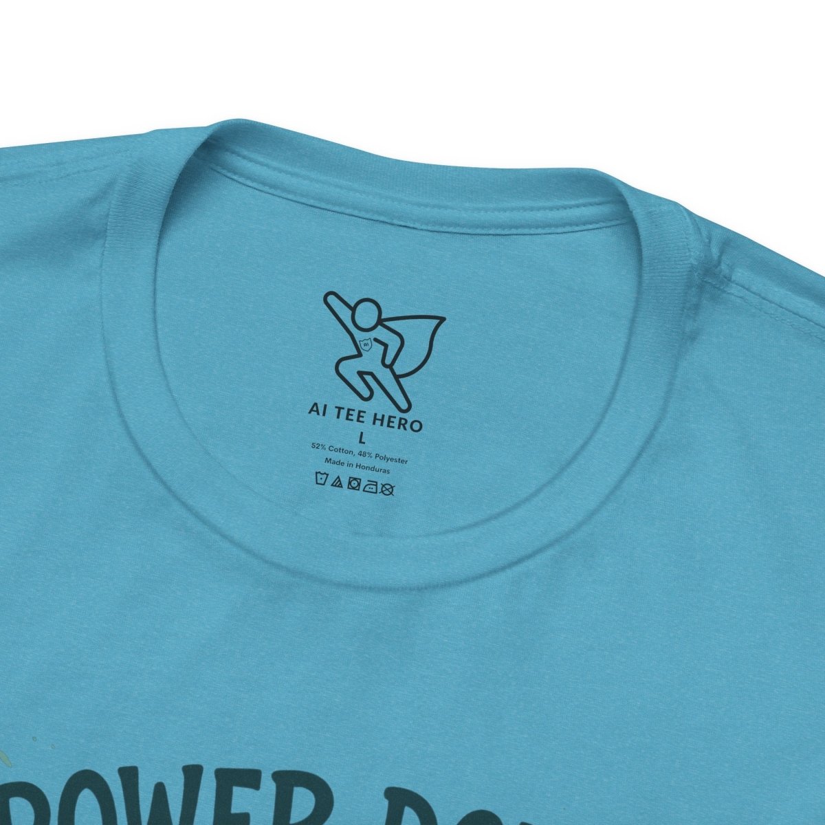 "Power Down, Find Peace" Relaxation - Themed Unisex Tee, Casual Wear, Self - Care Gift, Relaxation Shirt, Comfort Tee - MINDSet Collection - AI Tee Hero