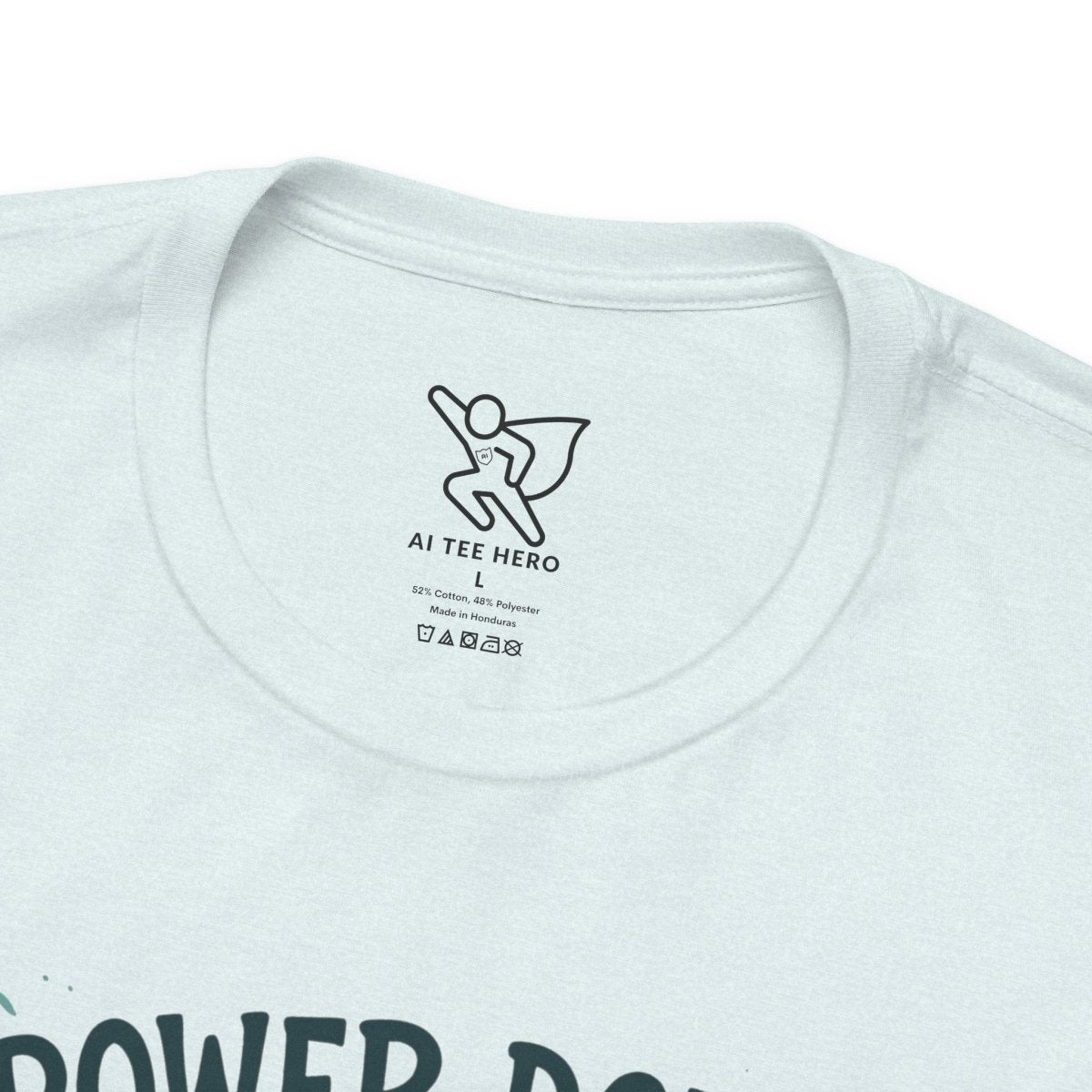 "Power Down, Find Peace" Relaxation - Themed Unisex Tee, Casual Wear, Self - Care Gift, Relaxation Shirt, Comfort Tee - MINDSet Collection - AI Tee Hero