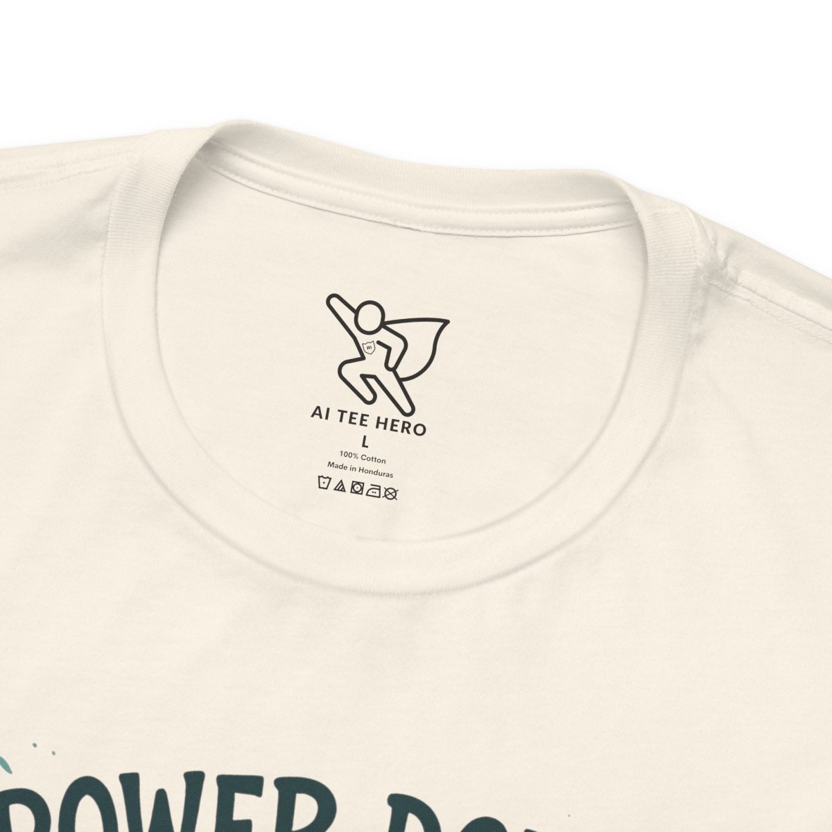 "Power Down, Find Peace" Relaxation - Themed Unisex Tee, Casual Wear, Self - Care Gift, Relaxation Shirt, Comfort Tee - MINDSet Collection - AI Tee Hero
