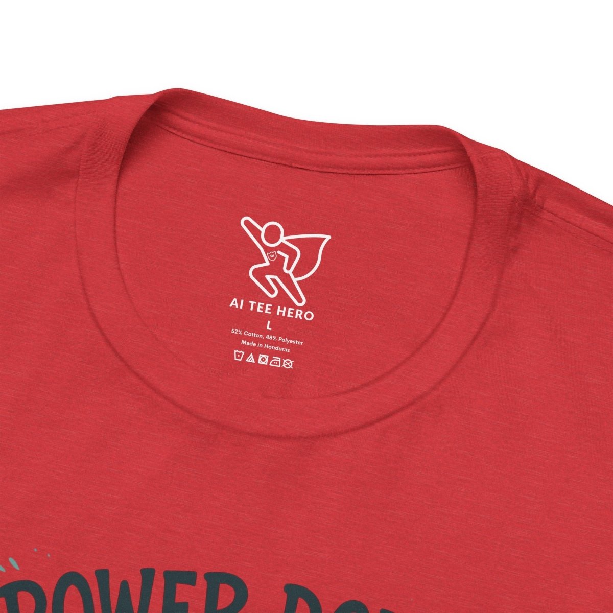 "Power Down, Find Peace" Relaxation - Themed Unisex Tee, Casual Wear, Self - Care Gift, Relaxation Shirt, Comfort Tee - MINDSet Collection - AI Tee Hero