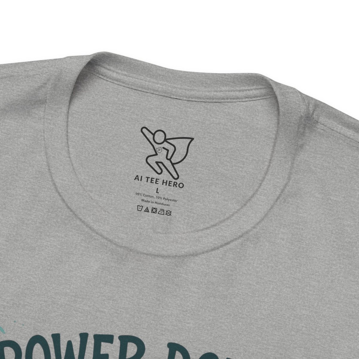 "Power Down, Find Peace" Relaxation - Themed Unisex Tee, Casual Wear, Self - Care Gift, Relaxation Shirt, Comfort Tee - MINDSet Collection - AI Tee Hero