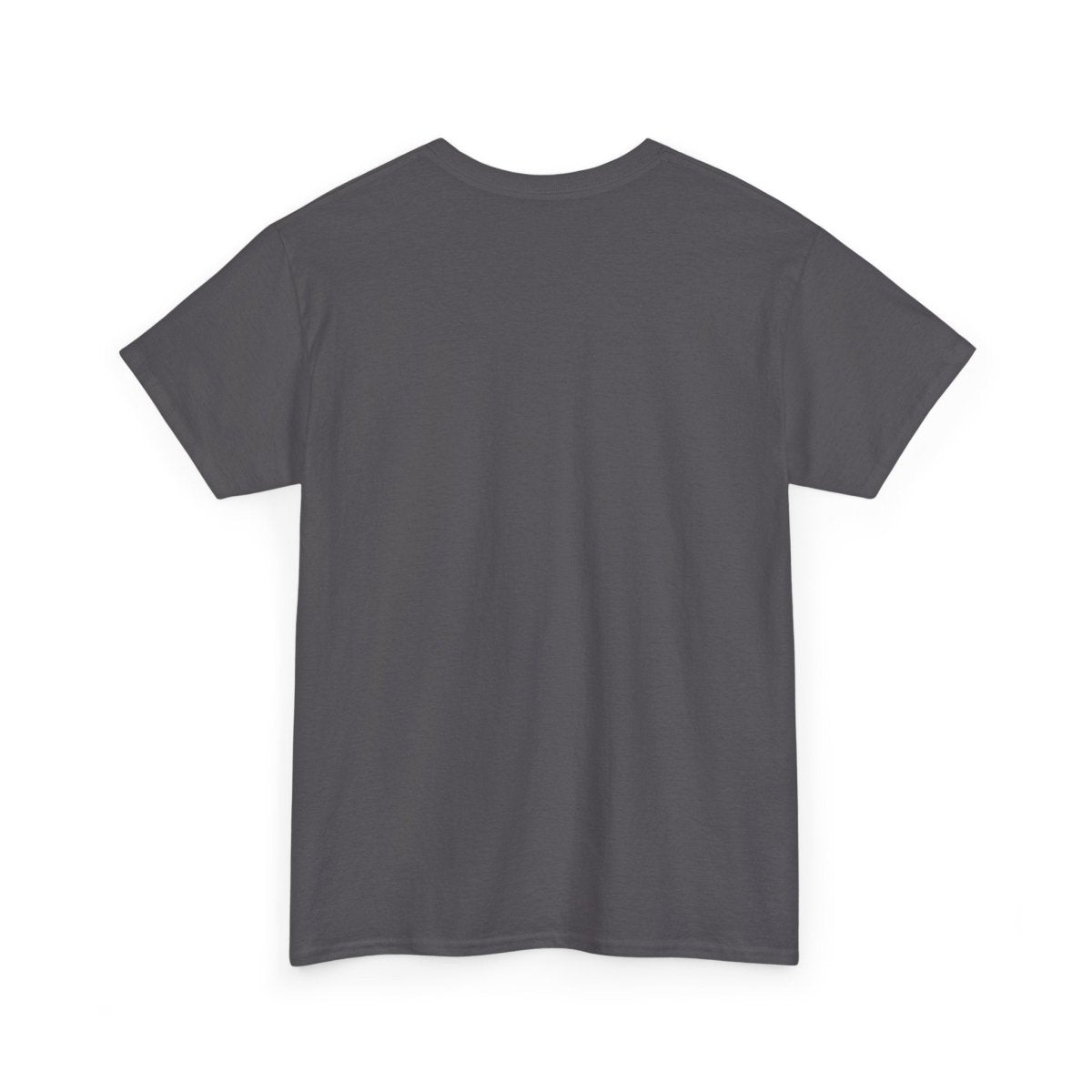 "Powered by Caffeine and Deadlines" Unisex Heavy Cotton Tee - Perfect Gift for Coffee Lovers, Writers, and Students, Casual Wear, Fun Graphic Tee - AI Tee Hero