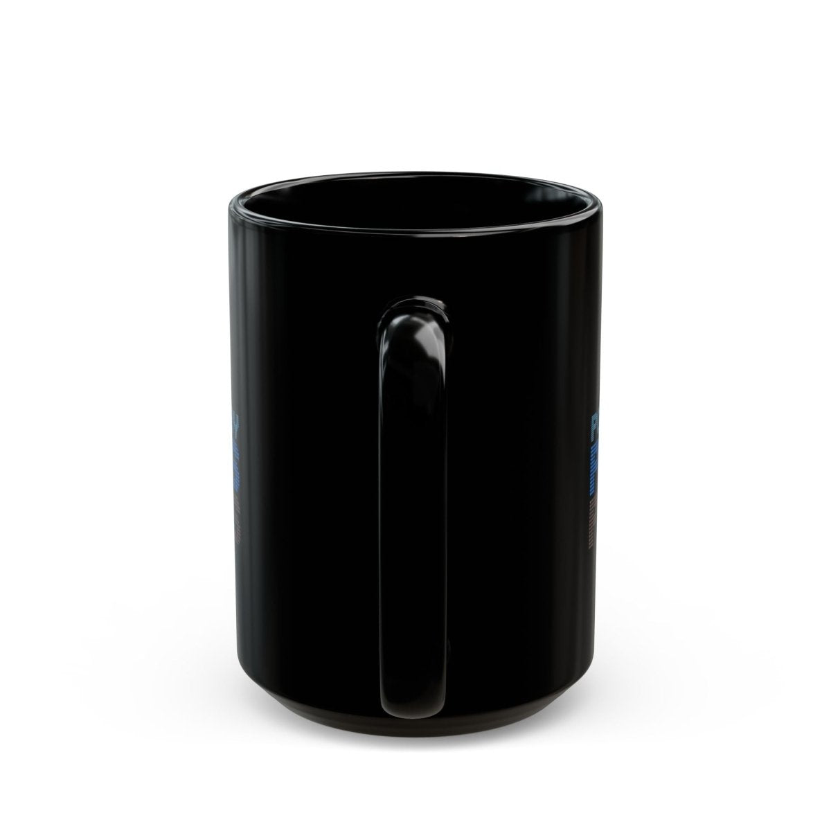 "Powered by Pixels" Art Coffee Mug - Retro Gaming Mug, Fun Gift for Gamers, Office Mug, Birthday Present, 11oz and 15oz Sizes - AI Tee Hero