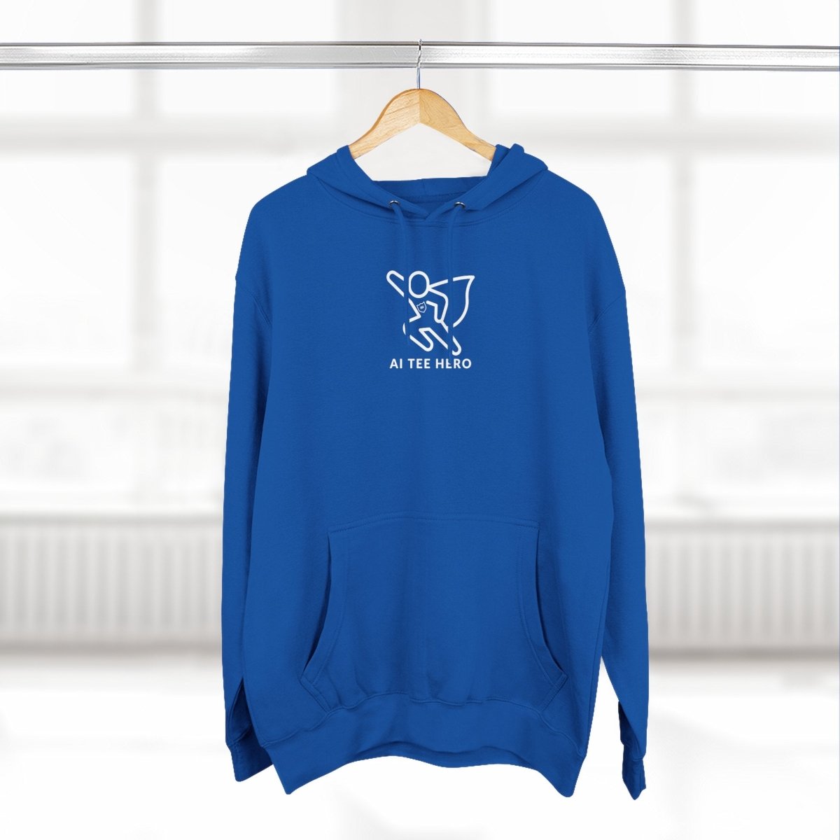 "Powered by Pixels" Cozy Gamer Hoodie | Three - Panel Fleece Sweatshirt, Pixel Art Apparel, Comfy Gaming Gift, Casual Streetwear, Unisex Hoodie - AI Tee Hero