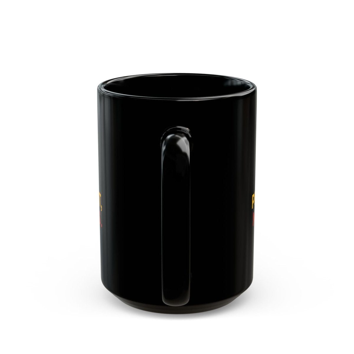 "Press Start, Not Stress" Black Mug, Gift for Gamers, Motivational Mug, Office Mug, Funny Mug - AI Tee Hero