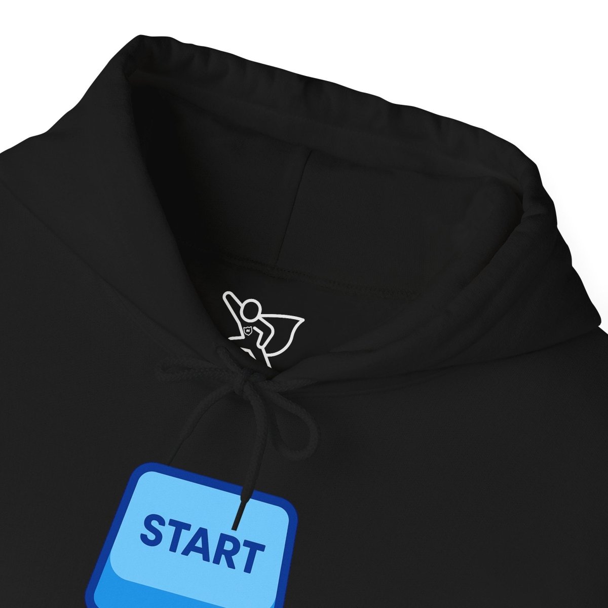 "Press Start, Not Stress" Unisex Hoodie - Comfortable Gaming Sweatshirt for Relaxation, Perfect for Stress Relief, Gifts, & Casual Wear - AI Tee Hero