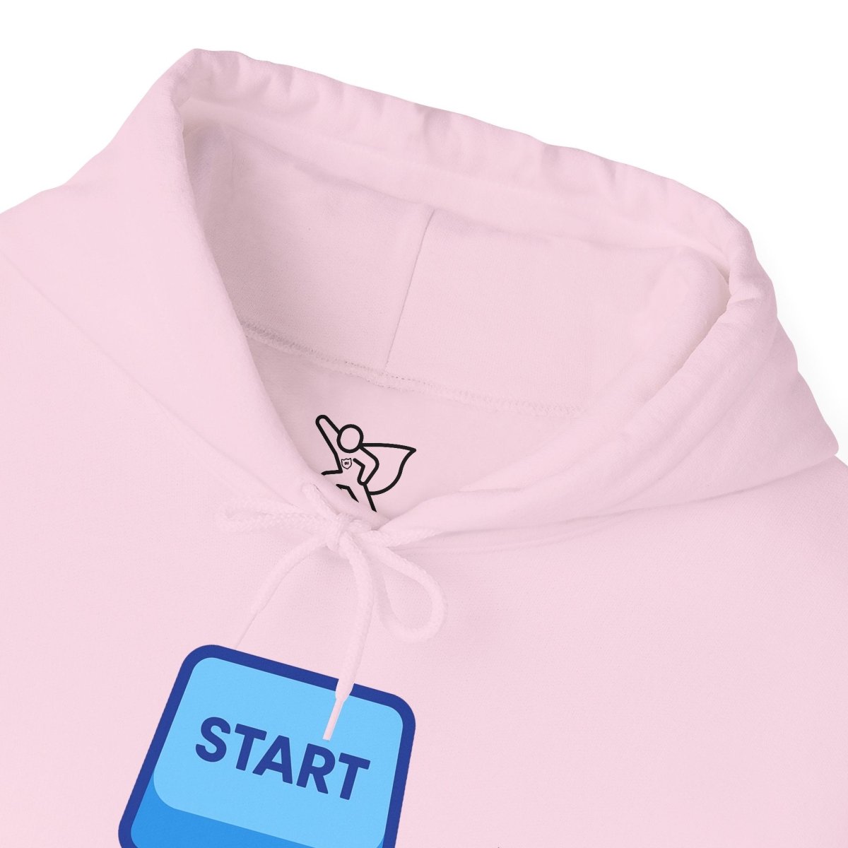 "Press Start, Not Stress" Unisex Hoodie - Comfortable Gaming Sweatshirt for Relaxation, Perfect for Stress Relief, Gifts, & Casual Wear - AI Tee Hero