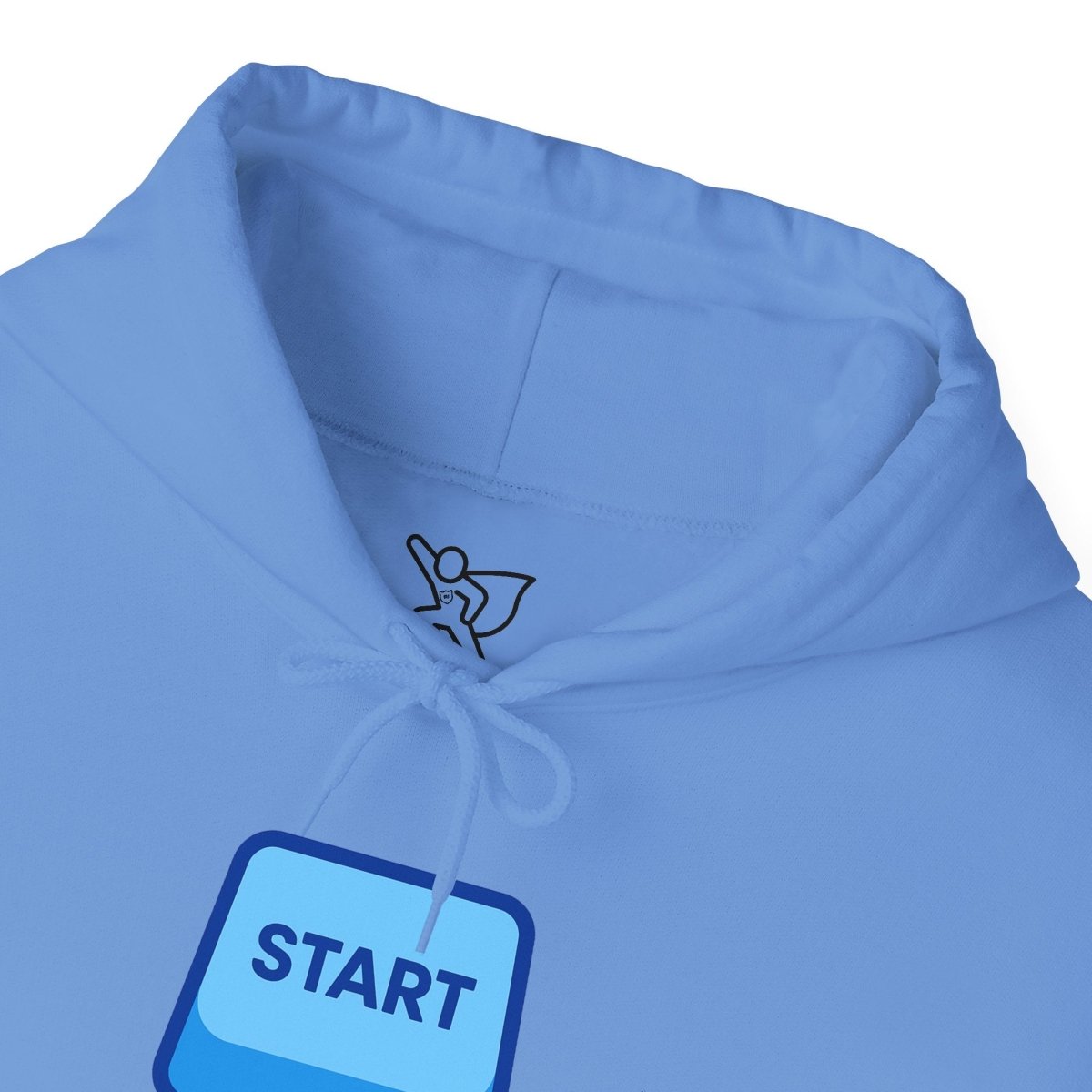 "Press Start, Not Stress" Unisex Hoodie - Comfortable Gaming Sweatshirt for Relaxation, Perfect for Stress Relief, Gifts, & Casual Wear - AI Tee Hero