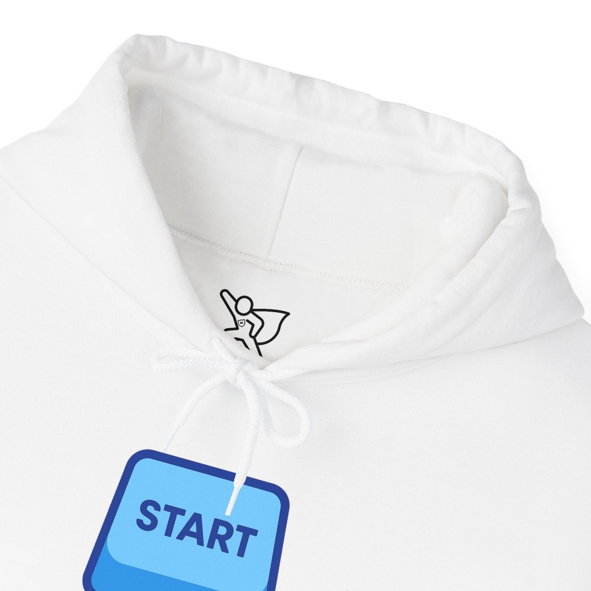 "Press Start, Not Stress" Unisex Hoodie - Comfortable Gaming Sweatshirt for Relaxation, Perfect for Stress Relief, Gifts, & Casual Wear - AI Tee Hero