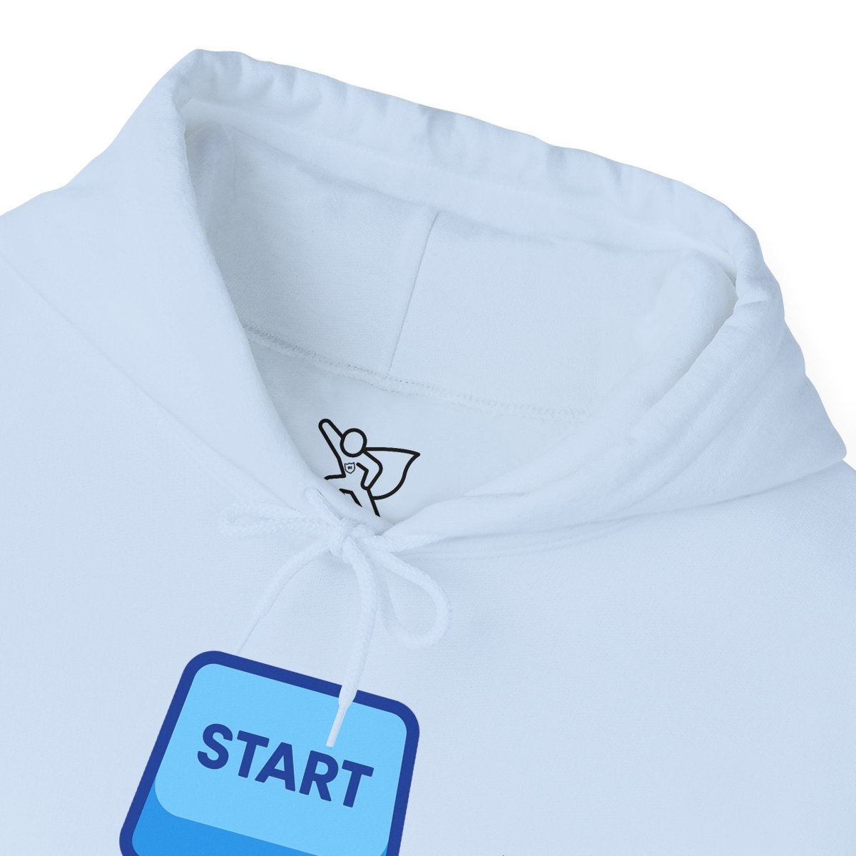 "Press Start, Not Stress" Unisex Hoodie - Comfortable Gaming Sweatshirt for Relaxation, Perfect for Stress Relief, Gifts, & Casual Wear - AI Tee Hero