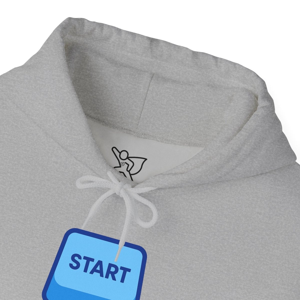 "Press Start, Not Stress" Unisex Hoodie - Comfortable Gaming Sweatshirt for Relaxation, Perfect for Stress Relief, Gifts, & Casual Wear - AI Tee Hero