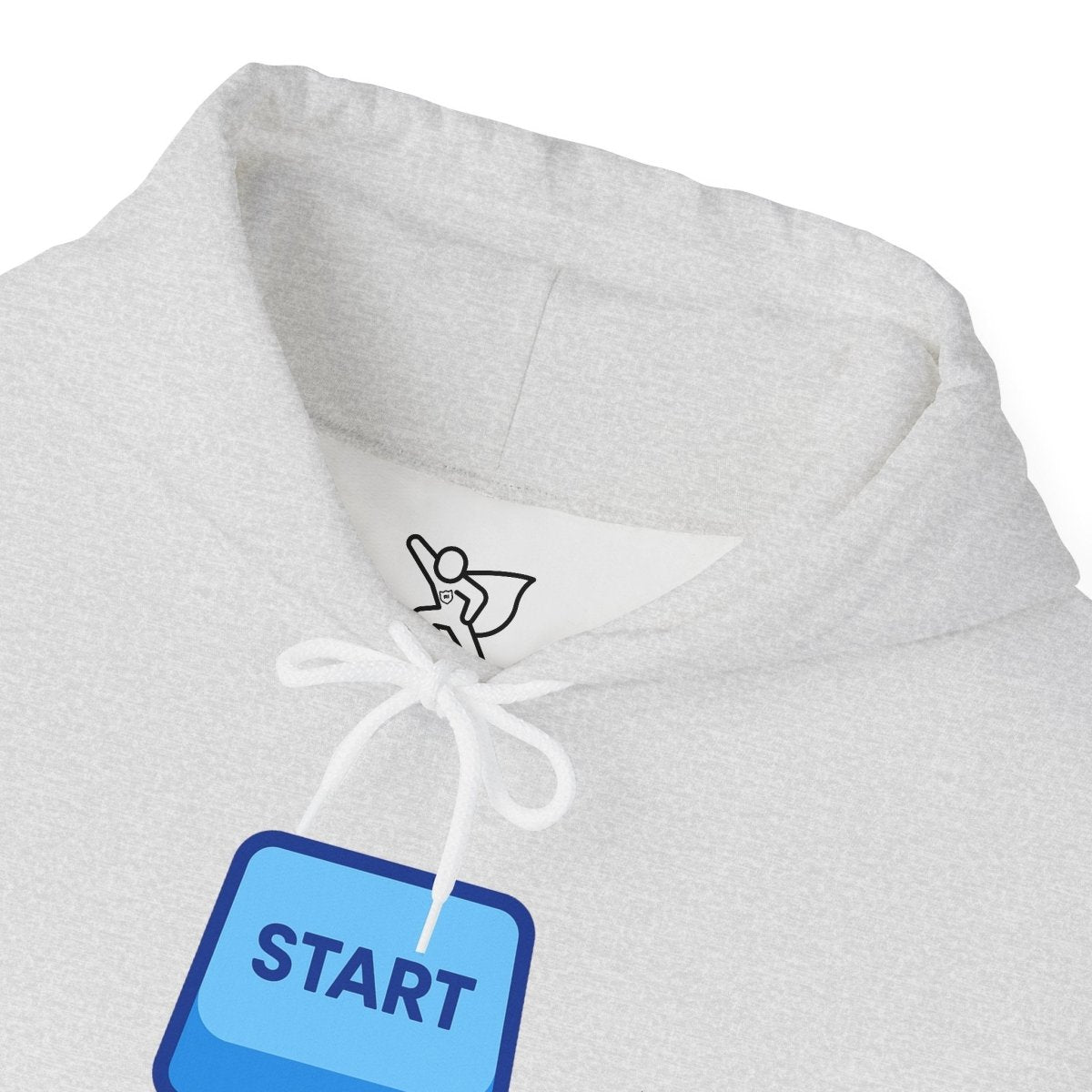 "Press Start, Not Stress" Unisex Hoodie - Comfortable Gaming Sweatshirt for Relaxation, Perfect for Stress Relief, Gifts, & Casual Wear - AI Tee Hero