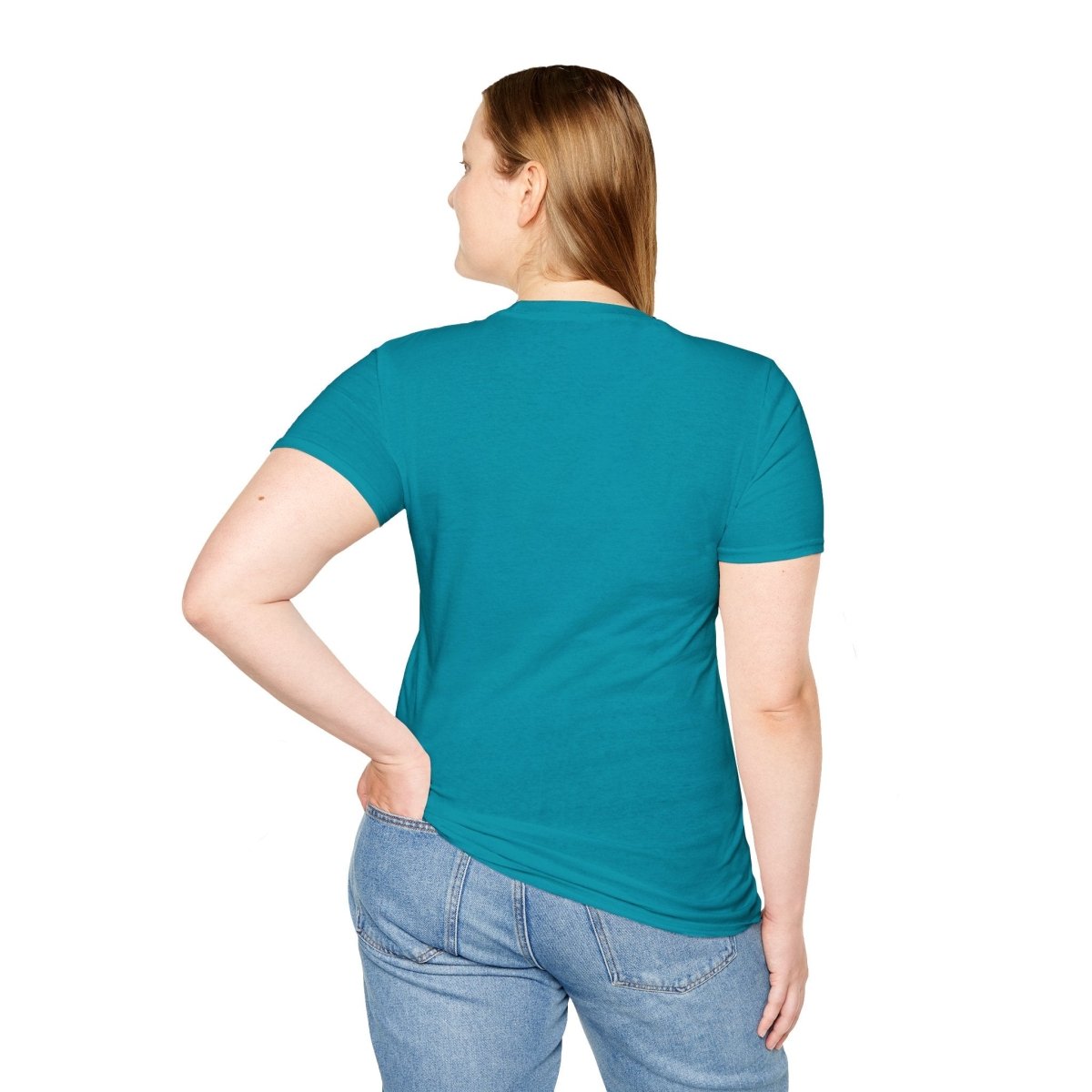 "Press Start, Not Stress" Unisex T-Shirt - Relaxed Fit Gaming Tee, Gift for Gamers, Fun Stress Relief Shirt, Casual Everyday Wear CW - 2 Teal - AI Tee Hero