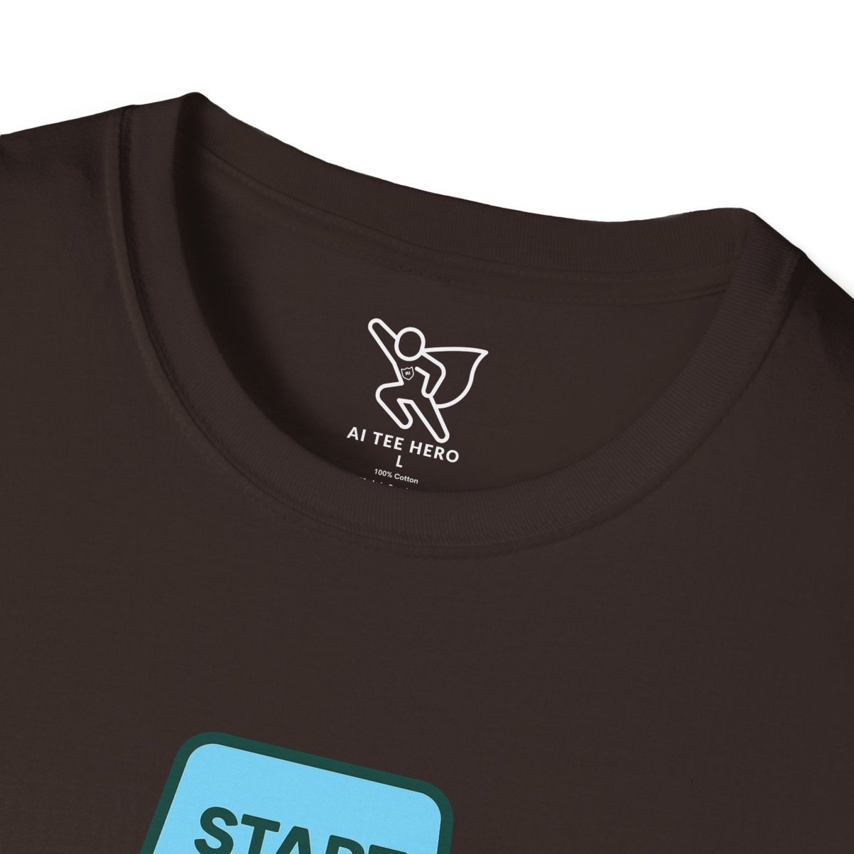 "Press Start, Not Stress" Unisex T-Shirt - Relaxed Fit Gaming Tee, Gift for Gamers, Fun Stress Relief Shirt, Casual Everyday Wear CW - 2 Teal - AI Tee Hero