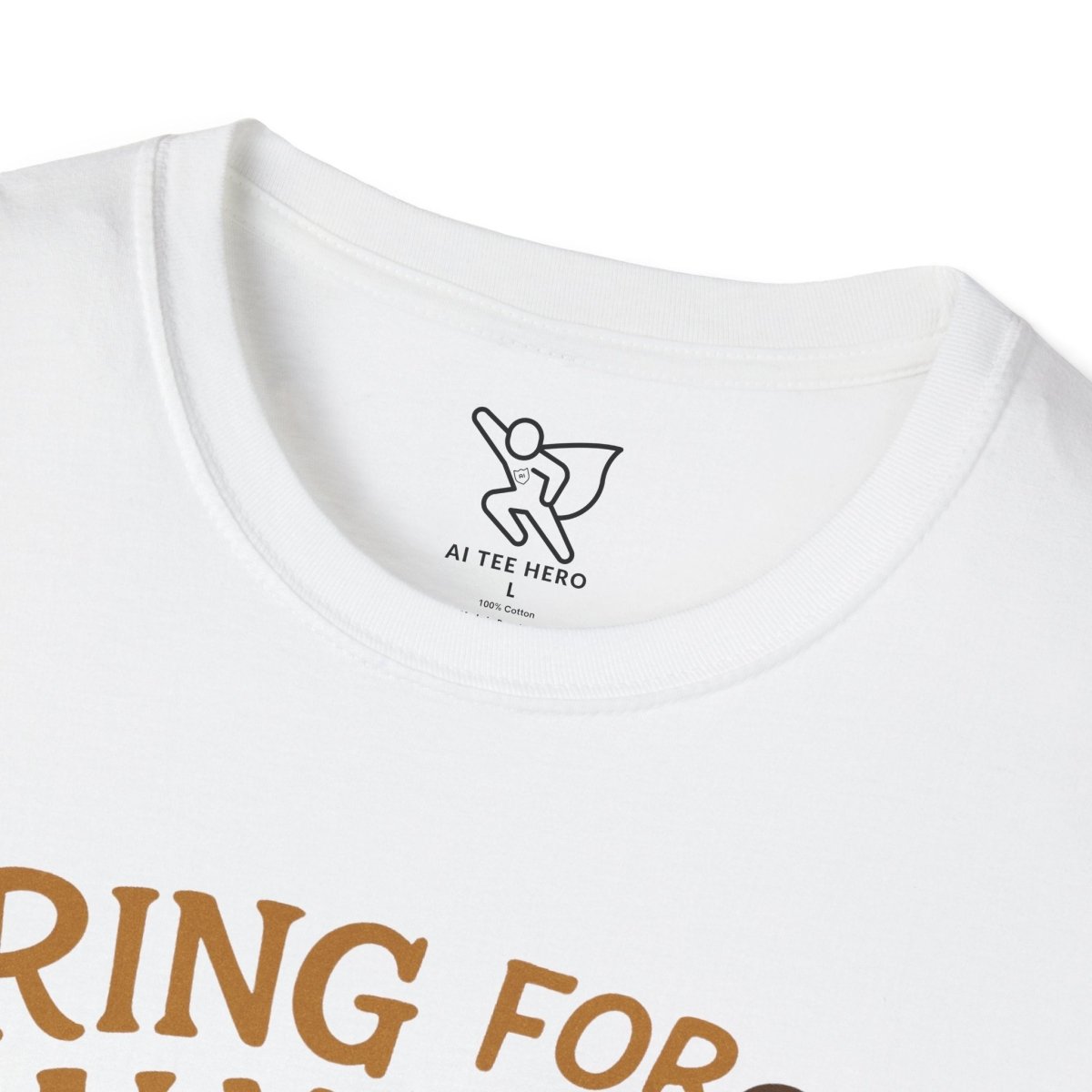"Ring for Calm" Unisex T-Shirt, Relaxation Shirt, Gift for Stress Relief, Mindfulness Tee, Meditation Apparel, Wellness Gift - MINDSet Collection - AI Tee Hero