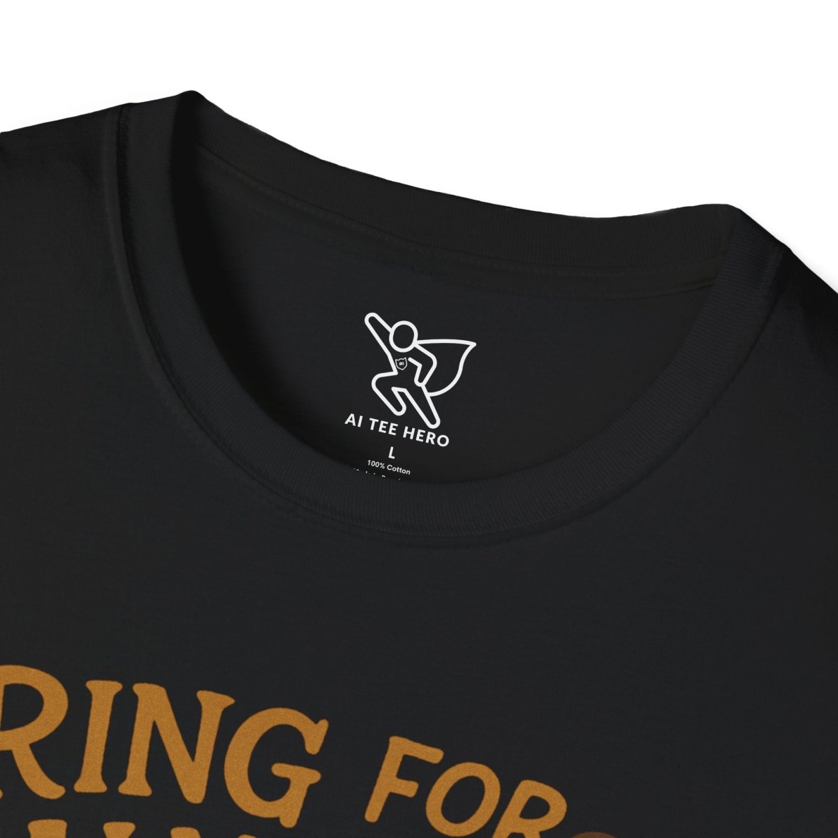 "Ring for Calm" Unisex T-Shirt, Relaxation Shirt, Gift for Stress Relief, Mindfulness Tee, Meditation Apparel, Wellness Gift - MINDSet Collection - AI Tee Hero