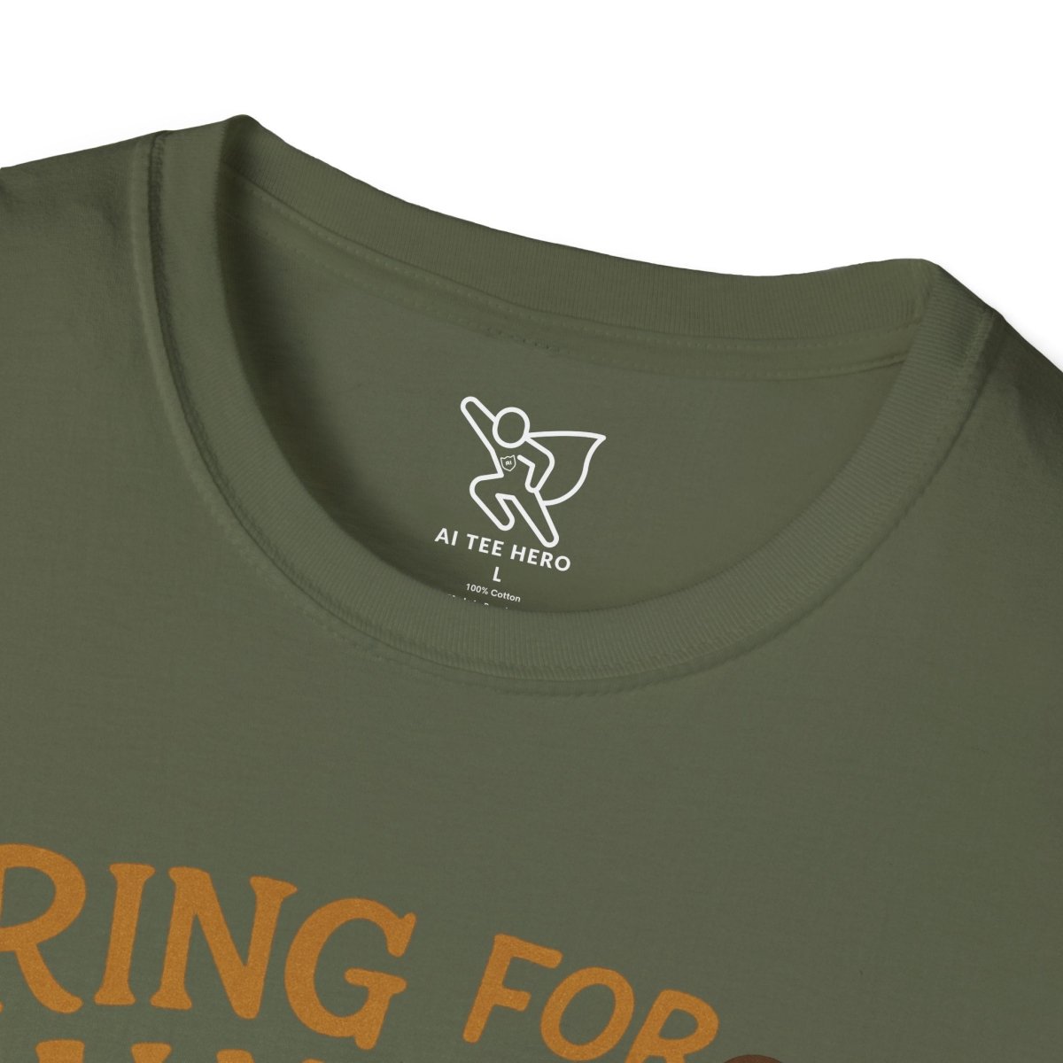 "Ring for Calm" Unisex T-Shirt, Relaxation Shirt, Gift for Stress Relief, Mindfulness Tee, Meditation Apparel, Wellness Gift - MINDSet Collection - AI Tee Hero