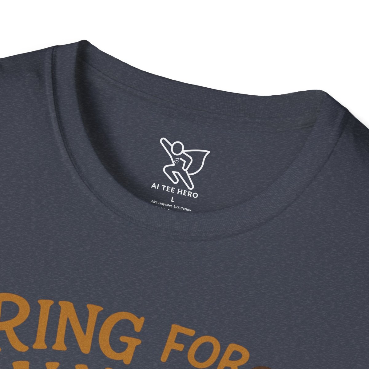 "Ring for Calm" Unisex T-Shirt, Relaxation Shirt, Gift for Stress Relief, Mindfulness Tee, Meditation Apparel, Wellness Gift - MINDSet Collection - AI Tee Hero
