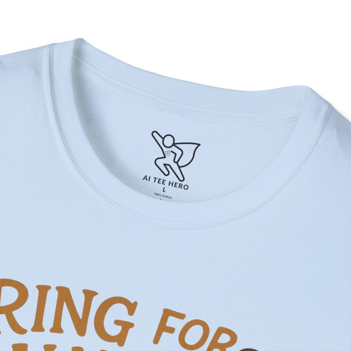 "Ring for Calm" Unisex T-Shirt, Relaxation Shirt, Gift for Stress Relief, Mindfulness Tee, Meditation Apparel, Wellness Gift - MINDSet Collection - AI Tee Hero