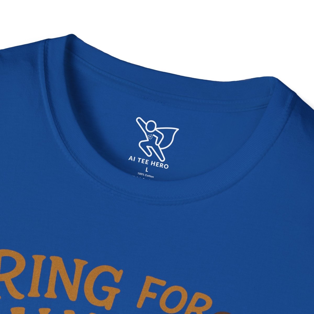 "Ring for Calm" Unisex T-Shirt, Relaxation Shirt, Gift for Stress Relief, Mindfulness Tee, Meditation Apparel, Wellness Gift - MINDSet Collection - AI Tee Hero