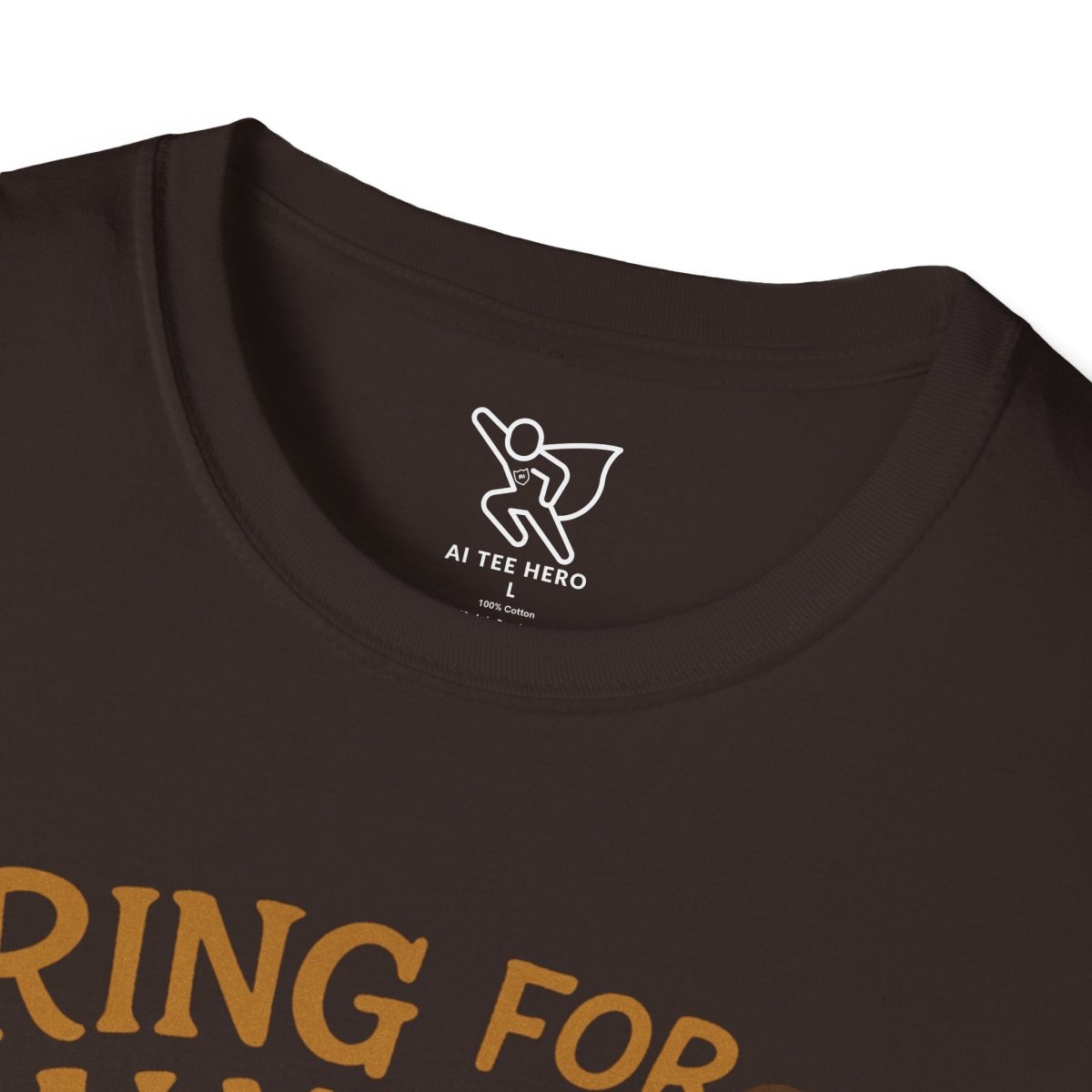 "Ring for Calm" Unisex T-Shirt, Relaxation Shirt, Gift for Stress Relief, Mindfulness Tee, Meditation Apparel, Wellness Gift - MINDSet Collection - AI Tee Hero