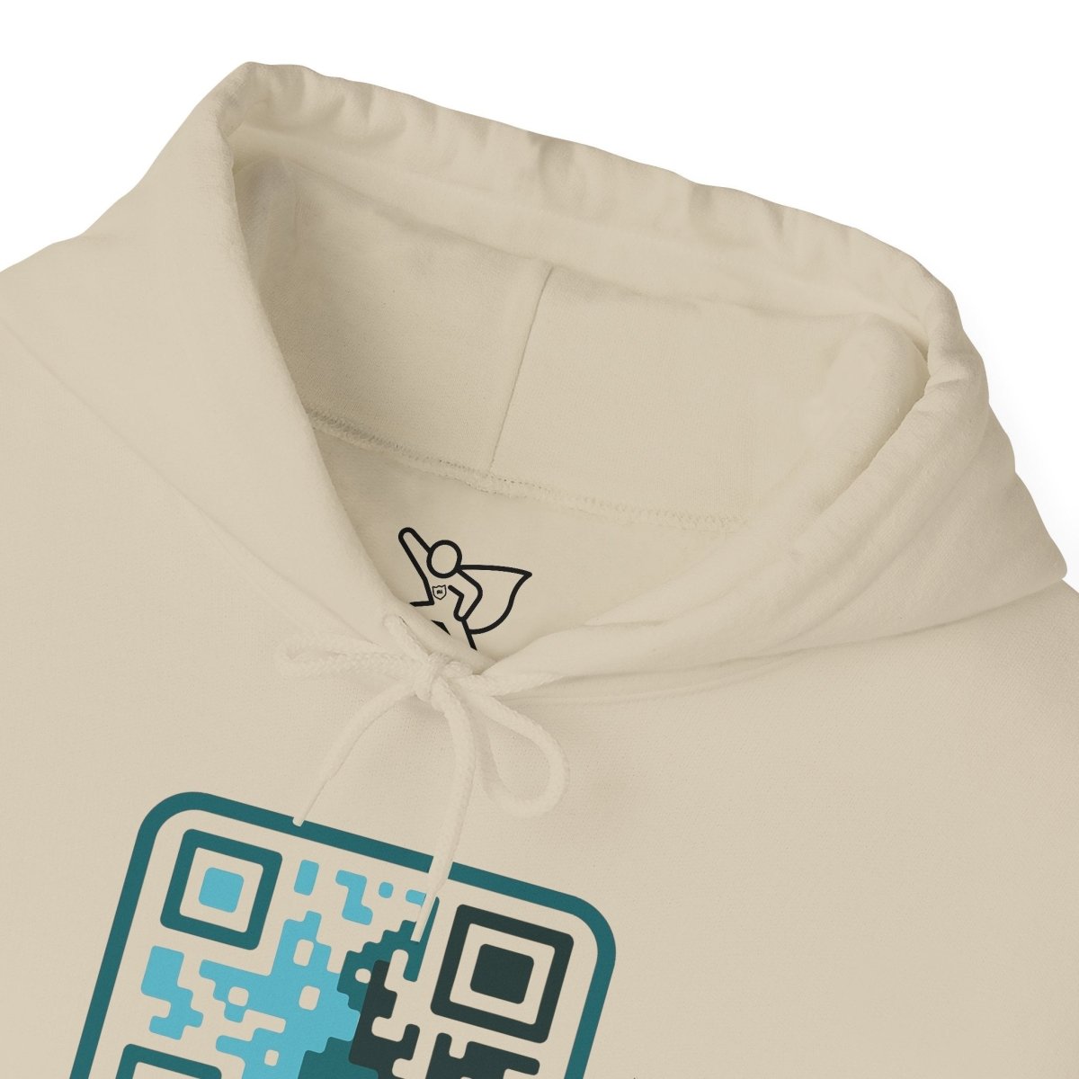 "Scan My Vibe" Hoodie, Unisex Sweatshirt, Casual Streetwear, Trendy Gift, Tech Apparel, Perfect for Events, Comfortable Fashion - AI Tee Hero