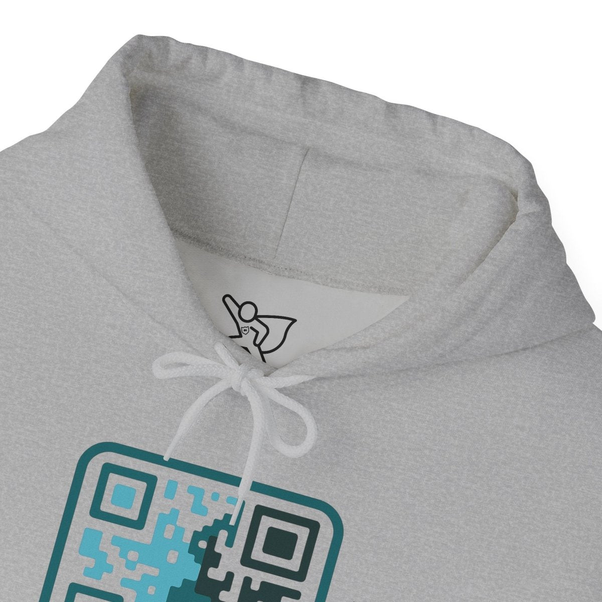"Scan My Vibe" Hoodie, Unisex Sweatshirt, Casual Streetwear, Trendy Gift, Tech Apparel, Perfect for Events, Comfortable Fashion - AI Tee Hero