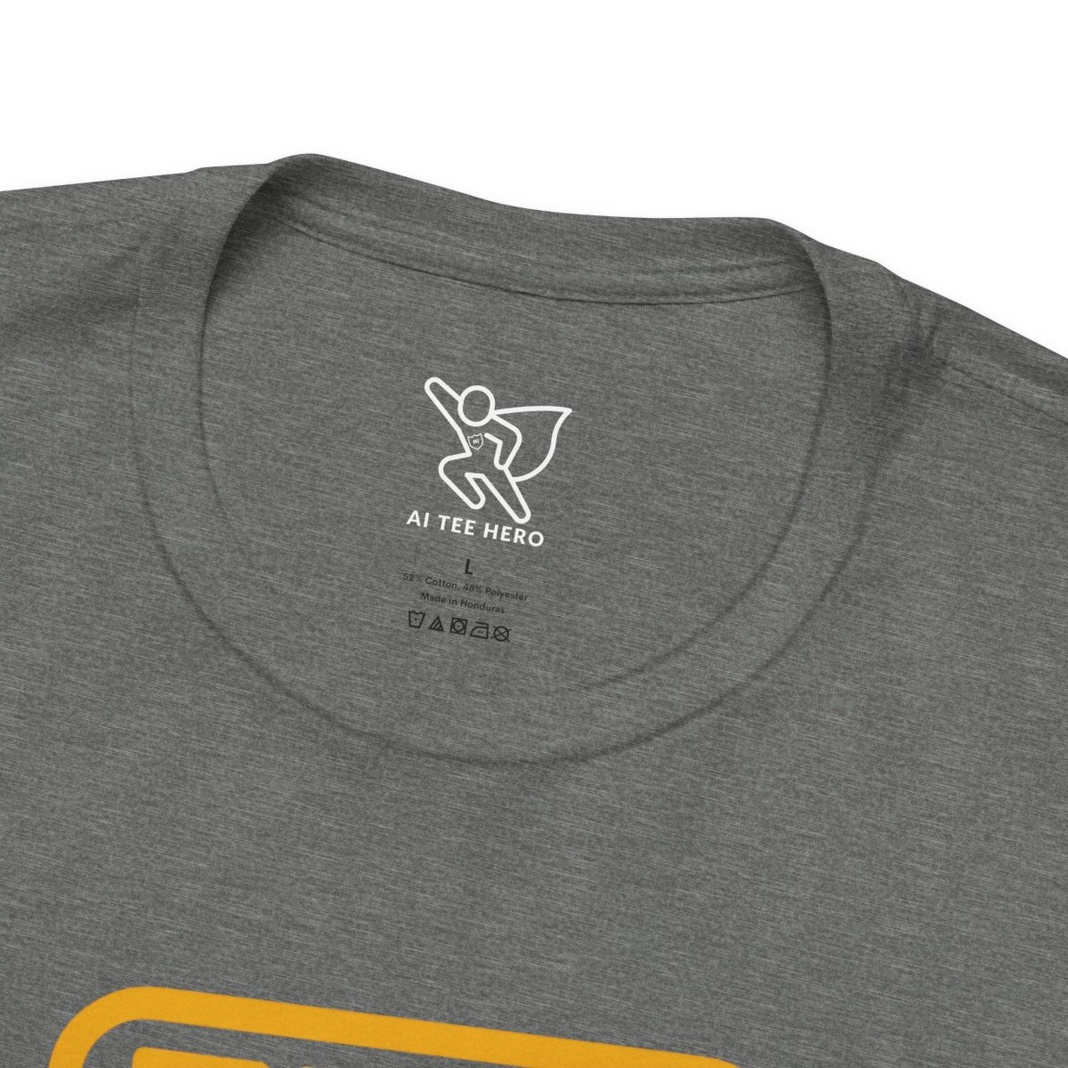 "Scan My Vibe" QR Code T-Shirt: Casual Wear, Summer Outfits, Unique Gift, Trendy Fashion, Fun Events CW - 1 Yellow Orange - AI Tee Hero