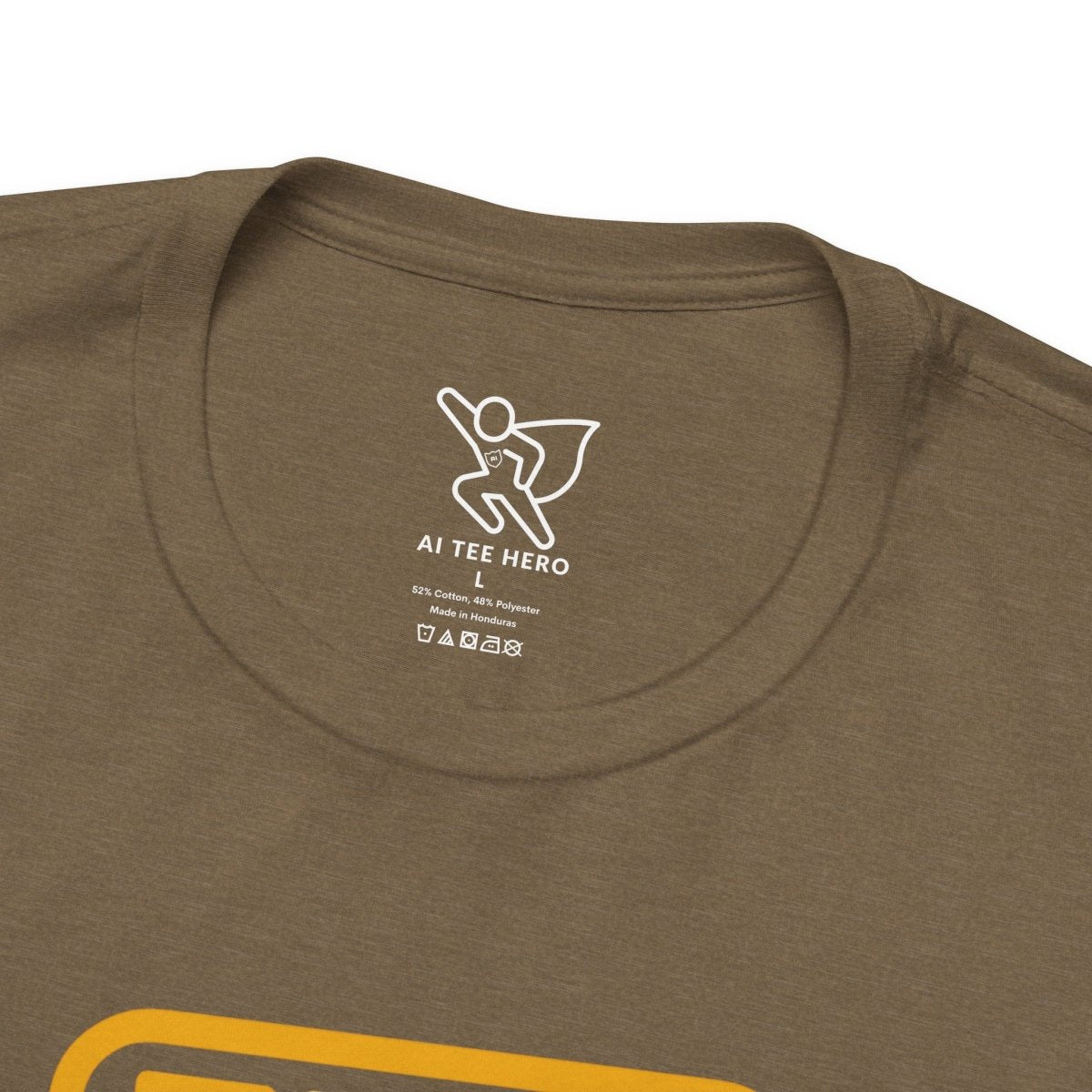"Scan My Vibe" QR Code T-Shirt: Casual Wear, Summer Outfits, Unique Gift, Trendy Fashion, Fun Events CW - 1 Yellow Orange - AI Tee Hero
