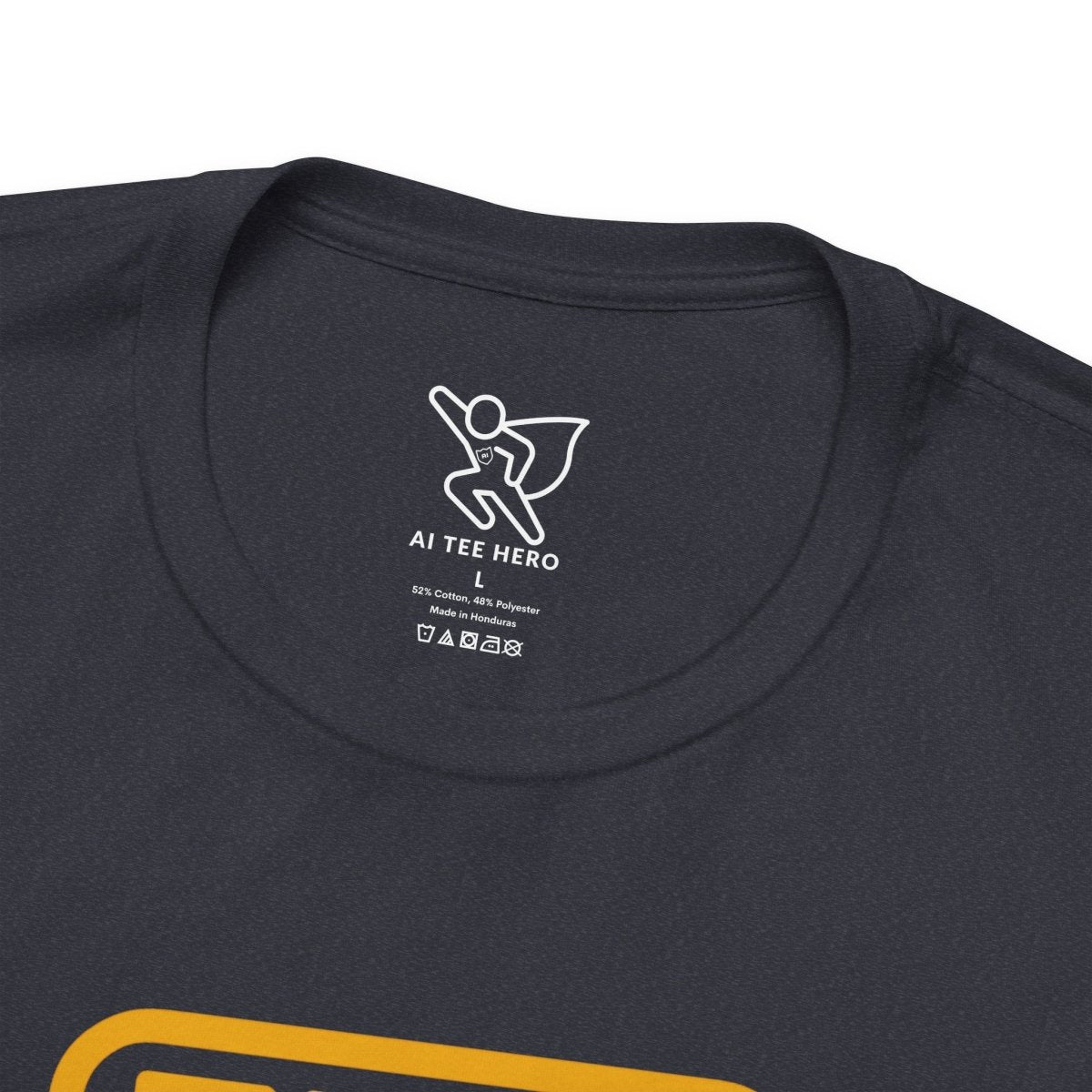 "Scan My Vibe" QR Code T-Shirt: Casual Wear, Summer Outfits, Unique Gift, Trendy Fashion, Fun Events CW - 1 Yellow Orange - AI Tee Hero