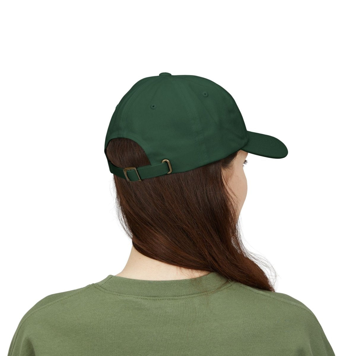 "Sent from My Brain" Classic Dad Cap, Embroidered Hat for Dads, Funny Gift for Father's Day, Casual Summer Accessory, Unisex Dad Hat - AI Tee Hero