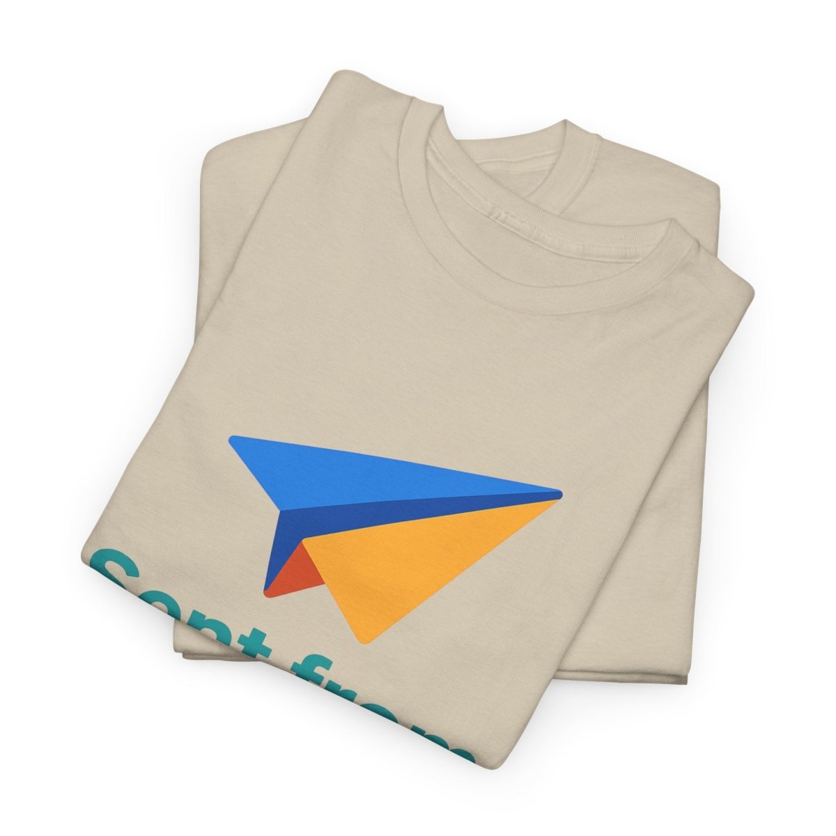 "Sent from My Brain" - Perfect Gift for Creative Minds, Casual Wear, Unique Birthday, Funny Statement Shirt - AI Tee Hero