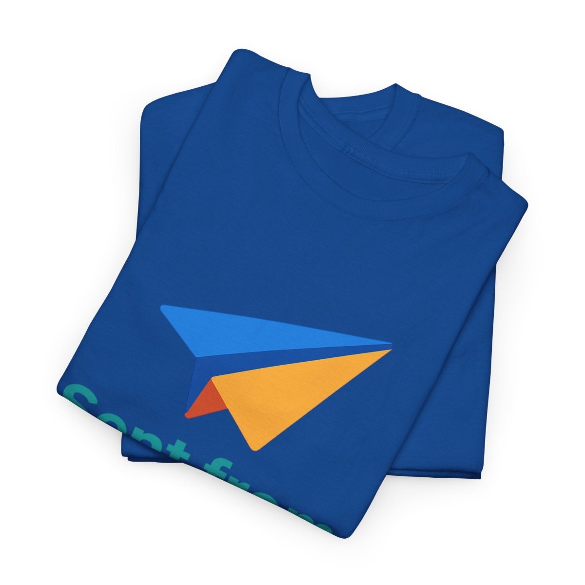 "Sent from My Brain" - Perfect Gift for Creative Minds, Casual Wear, Unique Birthday, Funny Statement Shirt - AI Tee Hero