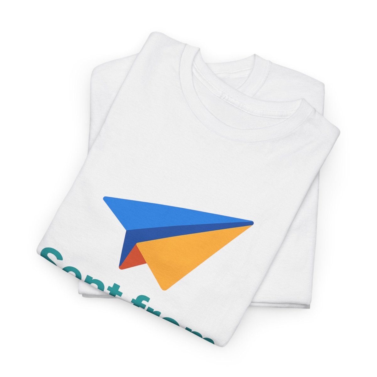 "Sent from My Brain" - Perfect Gift for Creative Minds, Casual Wear, Unique Birthday, Funny Statement Shirt - AI Tee Hero