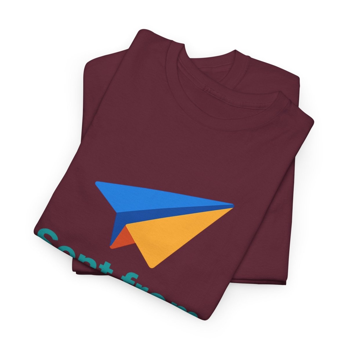 "Sent from My Brain" - Perfect Gift for Creative Minds, Casual Wear, Unique Birthday, Funny Statement Shirt - AI Tee Hero