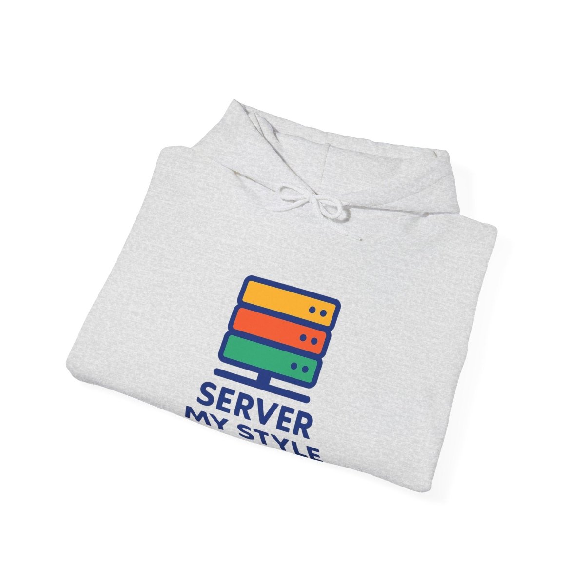 "Server My Style" Unisex Heavy Blend™ Hooded Sweatshirt for Tech Lovers, Perfect Gift for Programmers and Gamers, Cozy Casual [...] - AI Tee Hero