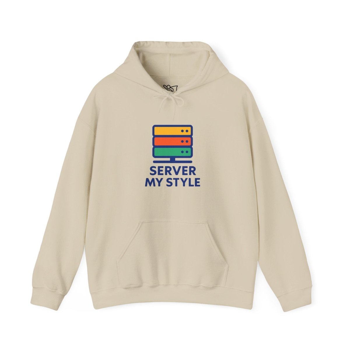 "Server My Style" Unisex Heavy Blend™ Hooded Sweatshirt for Tech Lovers, Perfect Gift for Programmers and Gamers, Cozy Casual [...] - AI Tee Hero