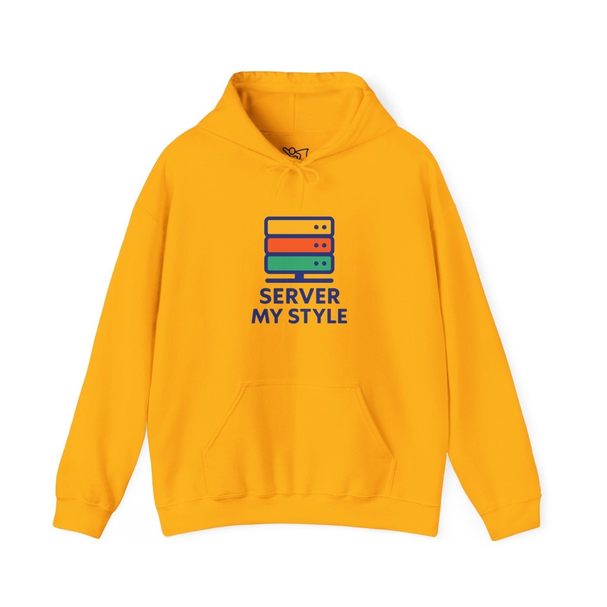 "Server My Style" Unisex Heavy Blend™ Hooded Sweatshirt for Tech Lovers, Perfect Gift for Programmers and Gamers, Cozy Casual [...] - AI Tee Hero