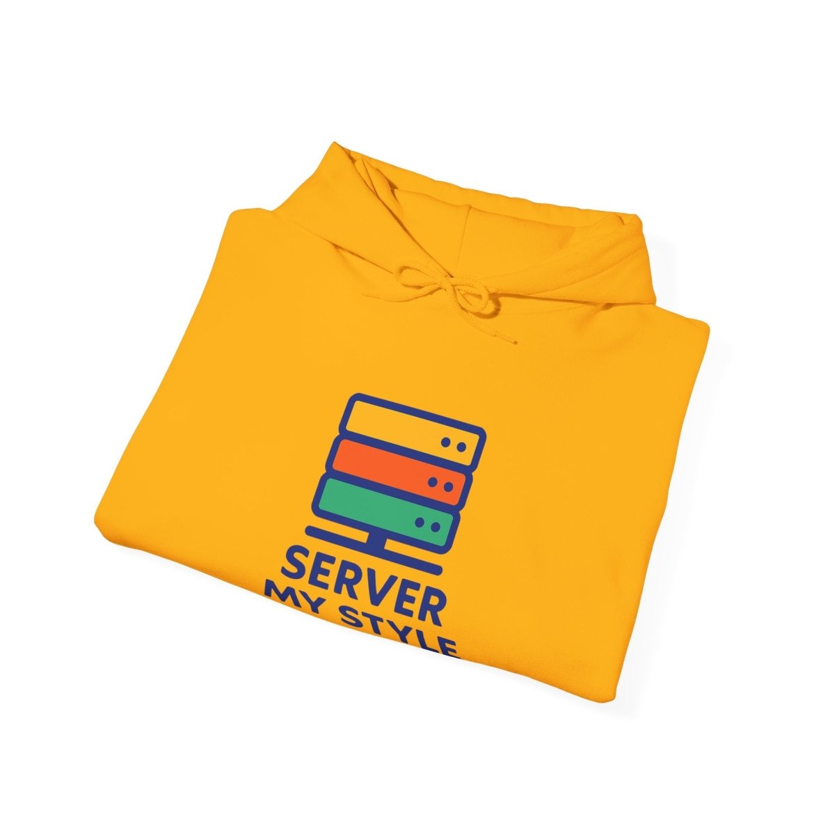 "Server My Style" Unisex Heavy Blend™ Hooded Sweatshirt for Tech Lovers, Perfect Gift for Programmers and Gamers, Cozy Casual [...] - AI Tee Hero