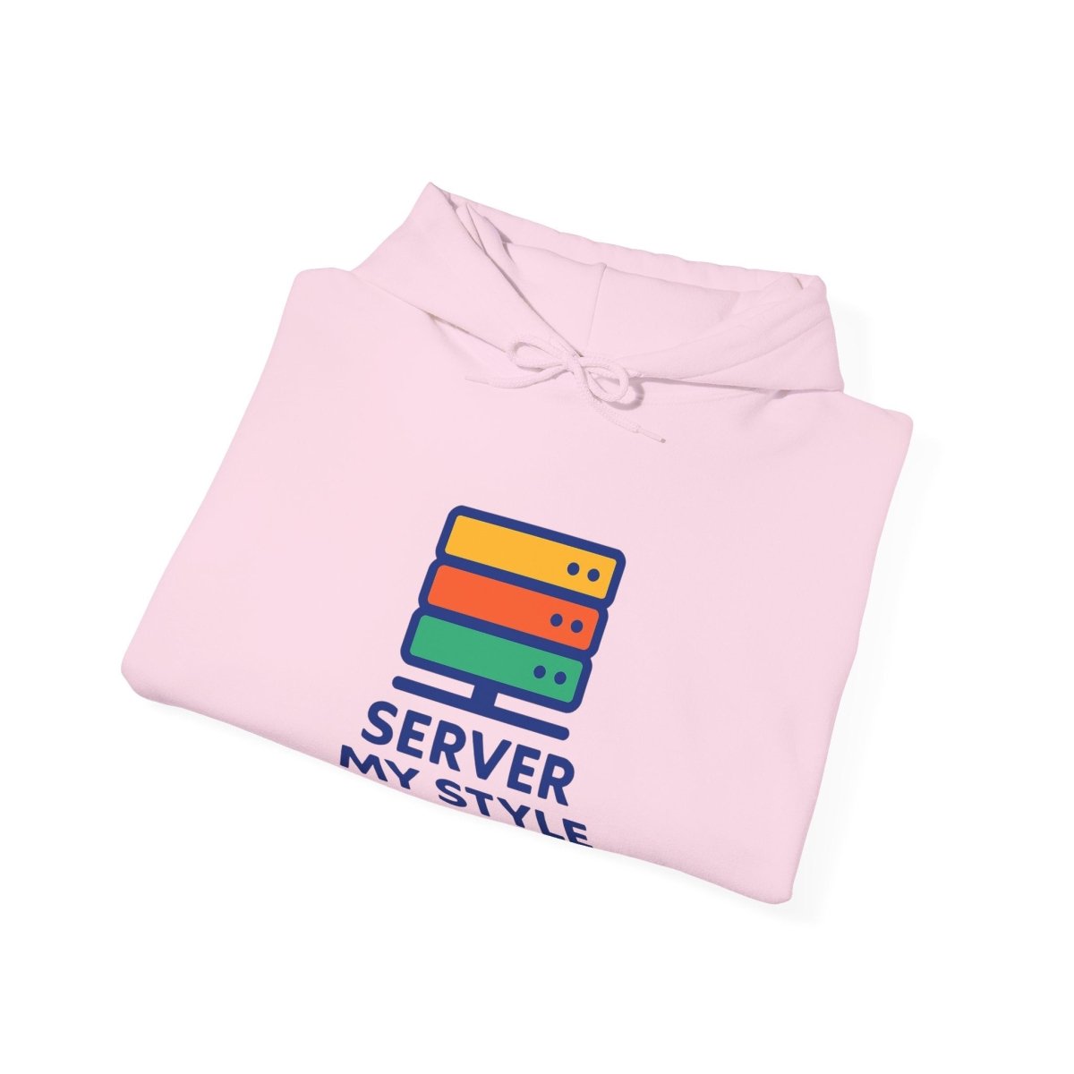 "Server My Style" Unisex Heavy Blend™ Hooded Sweatshirt for Tech Lovers, Perfect Gift for Programmers and Gamers, Cozy Casual [...] - AI Tee Hero