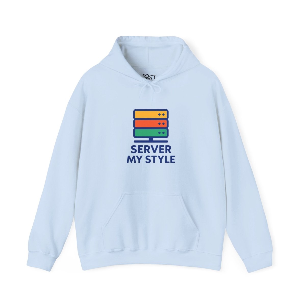"Server My Style" Unisex Heavy Blend™ Hooded Sweatshirt for Tech Lovers, Perfect Gift for Programmers and Gamers, Cozy Casual [...] - AI Tee Hero