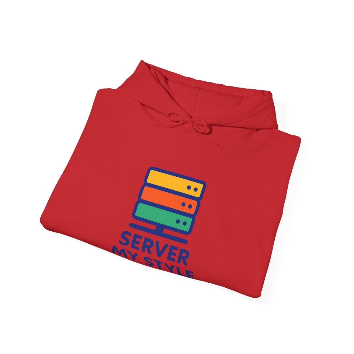 "Server My Style" Unisex Heavy Blend™ Hooded Sweatshirt for Tech Lovers, Perfect Gift for Programmers and Gamers, Cozy Casual [...] - AI Tee Hero