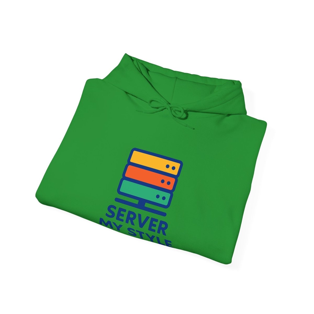 "Server My Style" Unisex Heavy Blend™ Hooded Sweatshirt for Tech Lovers, Perfect Gift for Programmers and Gamers, Cozy Casual [...] - AI Tee Hero