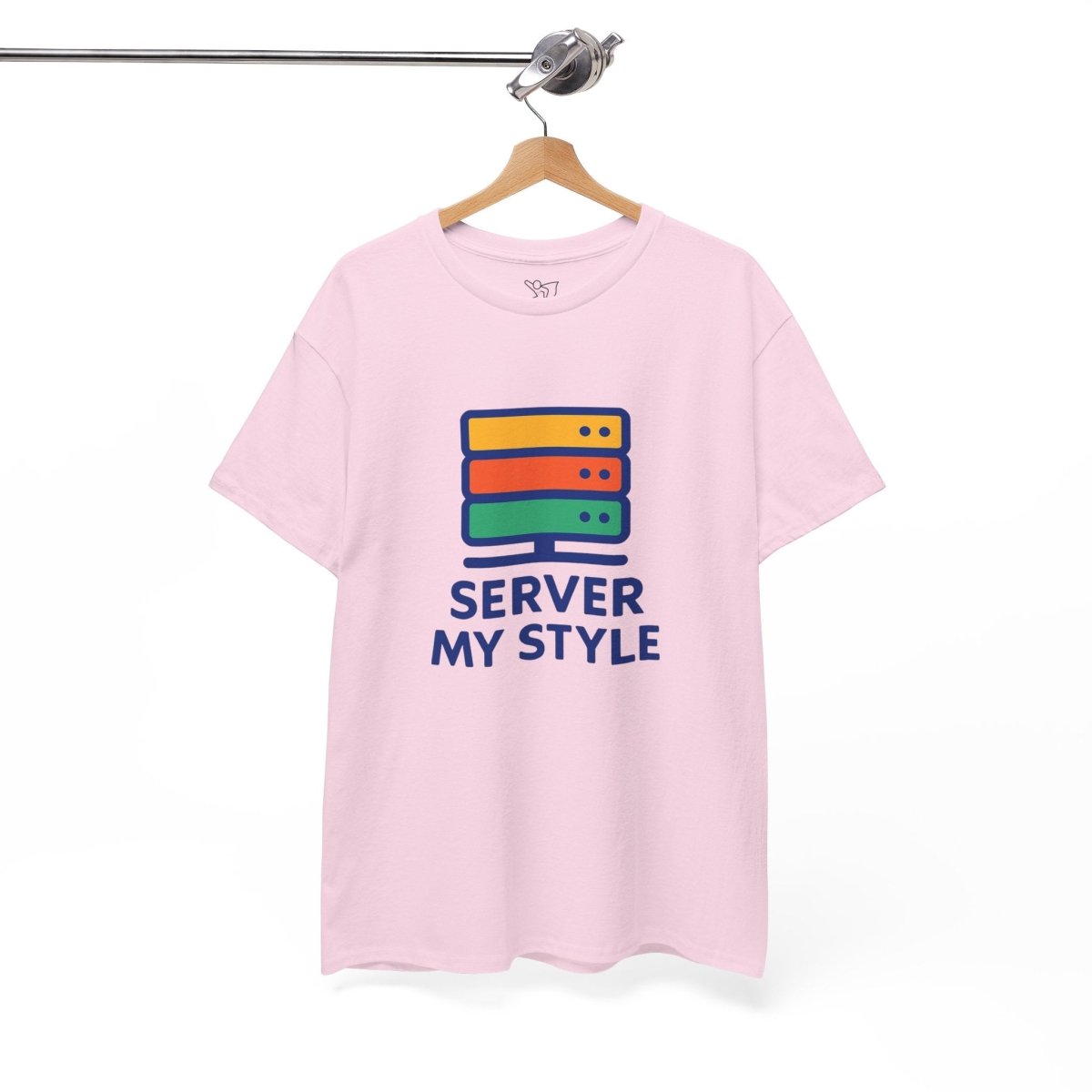 "Server My Style" Unisex Heavy Cotton Tee, Tech Humor Shirt, Geeky Gift, Casual Wear, Birthday Present, Everyday Comfort CW - 1 Royal Blue - AI Tee Hero