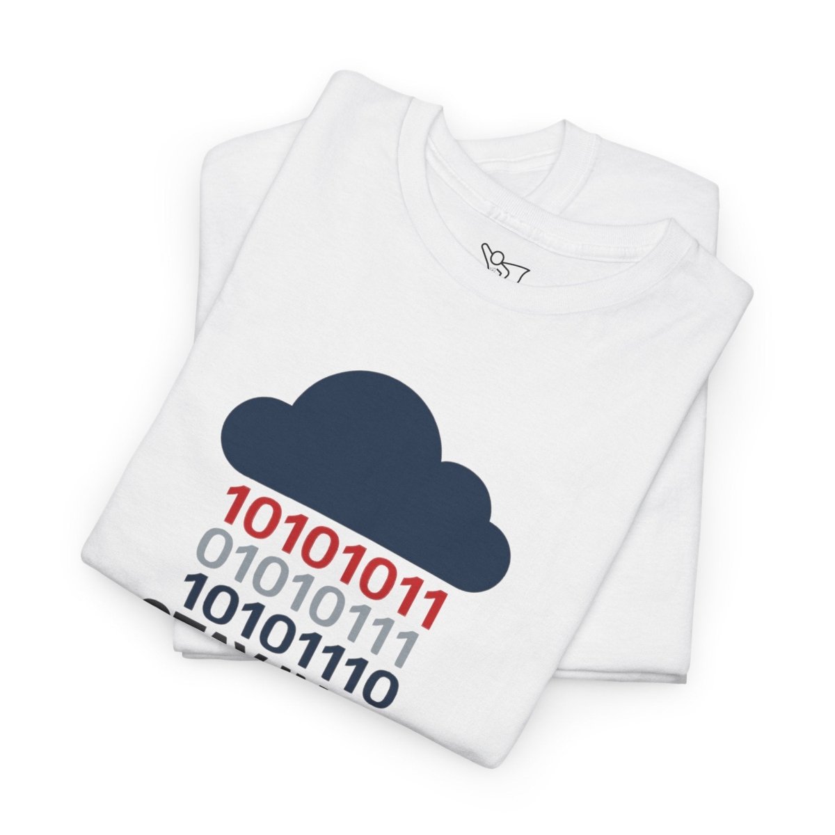 "Stay in My Loop T-Shirt" Tech Humor Shirt, Gift for Coders, Casual Everyday Wear, Cloud Design CW - 1 Blue - AI Tee Hero