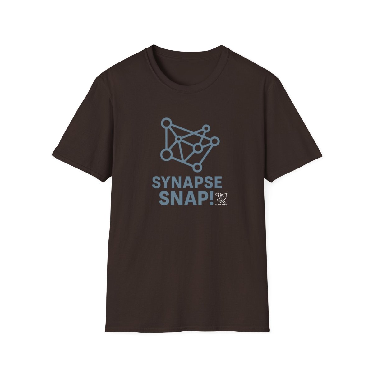 "Synapse Snap!" Unisex T-Shirt - Perfect for Scientists, Tech Lovers, and Gift Giving, Humor Tee, Brain Connections, Geeky Fashion - AI Tee Hero