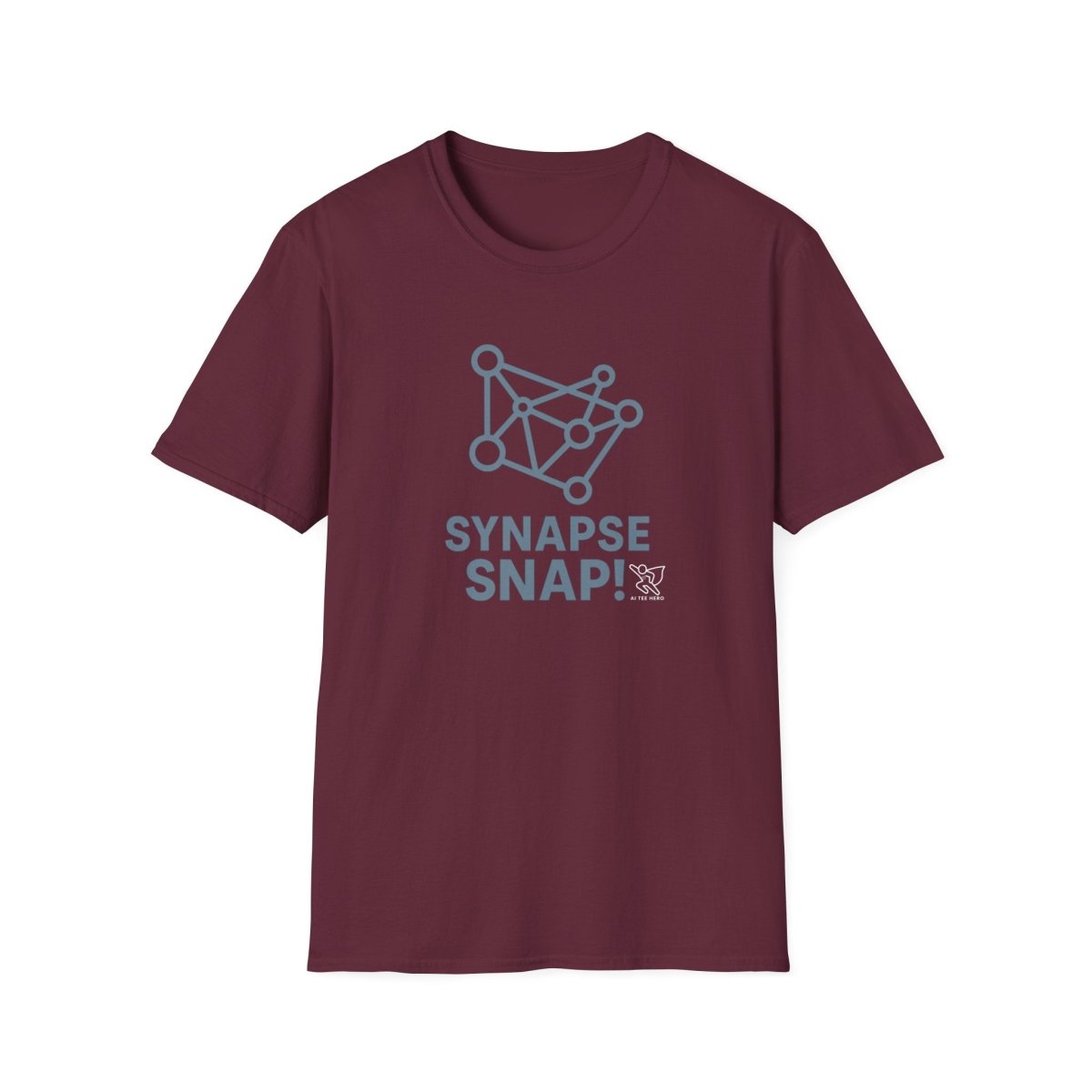 "Synapse Snap!" Unisex T-Shirt - Perfect for Scientists, Tech Lovers, and Gift Giving, Humor Tee, Brain Connections, Geeky Fashion - AI Tee Hero