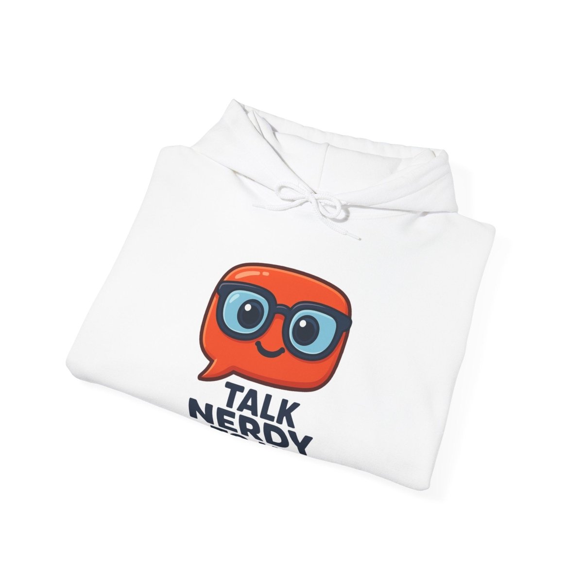 "Talk Nerdy To Me" Funny Hoodie for Geeky Friends, Gift for Gamers, Trendy Sweatshirt, Hoodie for Nerds - AI Tee Hero