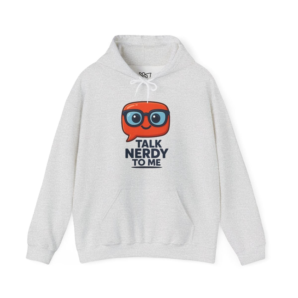 "Talk Nerdy To Me" Funny Hoodie for Geeky Friends, Gift for Gamers, Trendy Sweatshirt, Hoodie for Nerds - AI Tee Hero